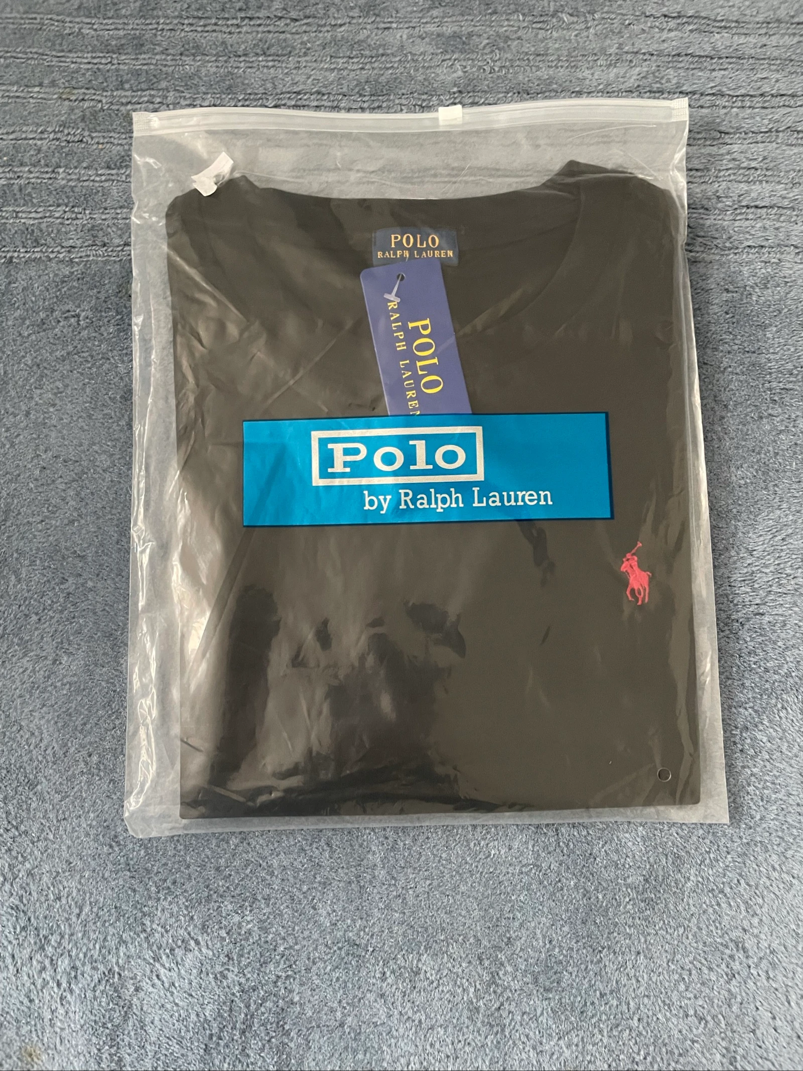 Polo Ralph Lauren preta básica tamanho M – photo 2